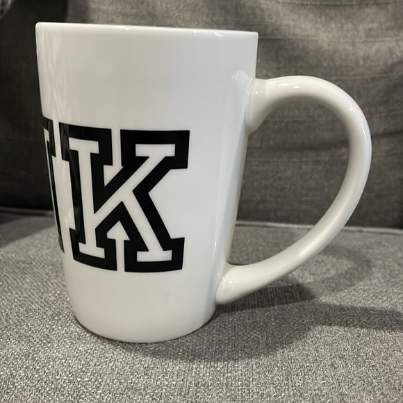 PINK by Victoria Secret LOGO MUG PINK in Black lettering mug is Off-White color - Picture 4 of 14